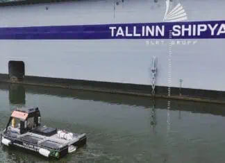 Tallinn Shipyard and MindChip Launch Autonomous Surface-Cleaning Robot