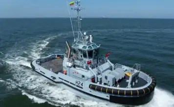 The Lithuanian Navy celebrated the christening of its new Damen ASD Tug 3010 ICE at the Klaipėda Cruise Ship Terminal on Monday, marking a rapid enhancement of the nation's maritime capabilities. Delivered in just nine months by Damen Shipyards Group, the ice-class tug significantly boosts Lithuania's ability to safeguard its strategic Baltic Sea operations year-round.