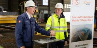 Belgium's ambitious Princess Elisabeth offshore energy hub project achieved a significant milestone yesterday with the ceremonial first steel cut for its high-voltage alternating current (HVAC) infrastructure at HSM Offshore Energy's shipyard in Schiedam. This critical phase of construction will see the fabrication of specialized modules that will form the backbone of Belgium's first artificial energy island, located 45 km off the coast.