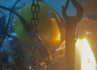 Hydrex Underwater Rudder Repair in the Shetland Islands