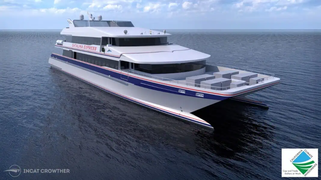 Global digital shipbuilder Incat Crowther has been commissioned by Catalina Express, a leading Los Angeles-based ferry operator, to design a cutting-edge low-emission passenger ferry powered by renewable diesel. This vessel is a key component of the Port of Los Angeles’ $31 million LA Marine Emission Reduction (LA MER) project, funded by the California Air Resources Board (CARB).