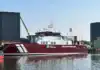 Hvide Sande Shipyard is proud to announce the successful delivery of the crew transfer vessel (CTV) Transporter, following its comprehensive conversion to run on e-methanol. This ambitious project highlights the possibilities of low-emission ship conversions and reinforces our dedication to driving innovation in sustainable shipping.