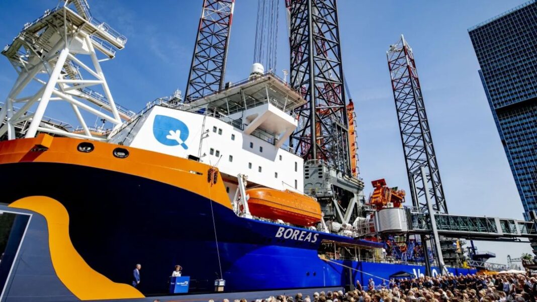 Van Oord, a global leader in maritime contracting, celebrated the christening of its state-of-the-art offshore wind installation vessel, Boreas, in a ceremony at Rotterdam’s Cruise Terminal, attended by Mayor Carola Schouten. The event underscored Van Oord’s pioneering role in the energy transition, coinciding with the company’s announcement that it is the first marine contractor to receive approval for science-based targets (SBTs) validating its decarbonization strategy