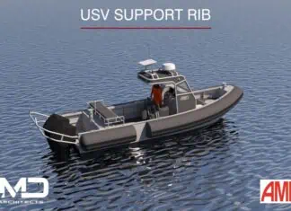 WMD, a UK-based naval architecture firm, announce the award of a new contract from Ambex, a provider of marine solutions and services. The contract is for the design of a custom 8-meter USV Support RIB, which will play a pivotal role in supporting Ambex’s fleet of unmanned surface vessels (USVs).