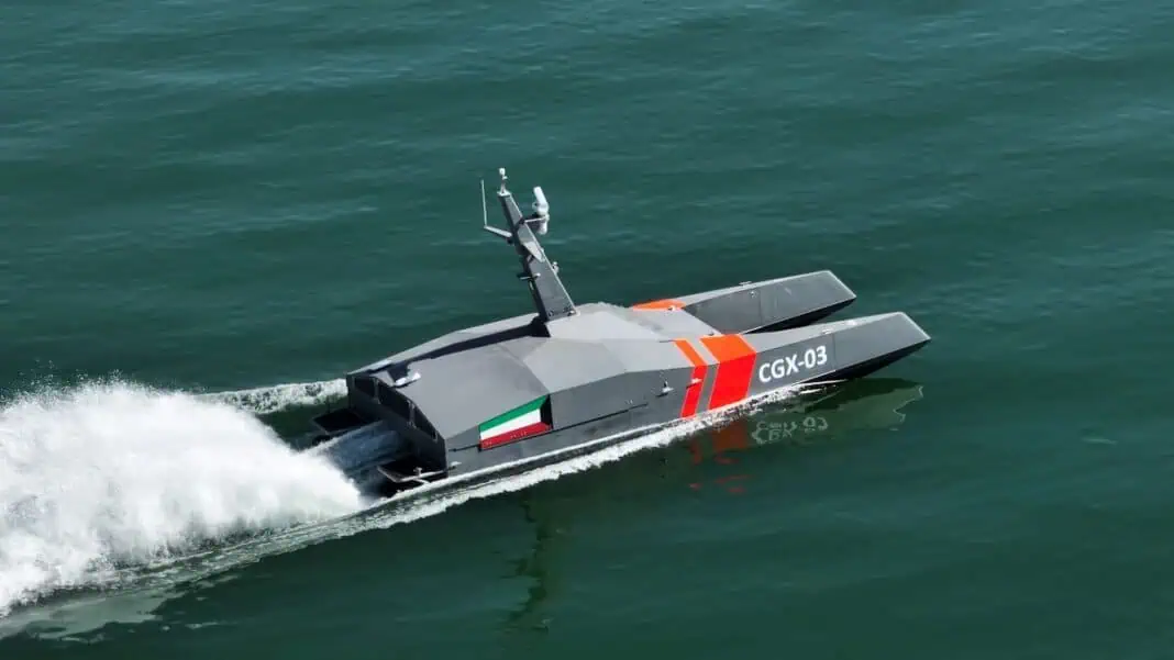 Ocean Infinity and Kuwaiti Coast Guard Celebrate Launch of Innovative NeedleFish USV