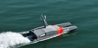 Ocean Infinity and Kuwaiti Coast Guard Celebrate Launch of Innovative NeedleFish USV