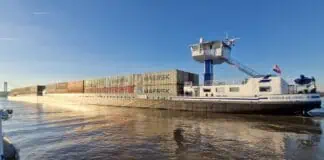 At first glance, the Mannheim appears to be a typical 200-metre-long inland cargo vessel. However, beneath its conventional exterior lies a groundbreaking innovation in maritime engineering. The vessel’s advanced engine room features a state-of-the-art diesel-electric powertrain, powered by five high-performance PACCAR MX-13 engines supplied by DAF Components, marking a significant leap forward in sustainable and efficient inland shipping.
