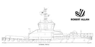 Robert Allan Ltd., the globally renowned naval architecture firm, has secured a contract to design the next-generation AmpRA 3600 battery electric tug for Tianjin Port in Northern China. The AmpRA 3600 series tug will be constructed at Jiangsu Zhenjiang Shipyard (Group) Co. Ltd., building upon the success of two existing conventional tugs currently in service at the port.