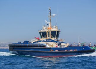 Sanmar ElectRA 2500SX delivers fully electric emissions-free tug to major global operator Svitzer