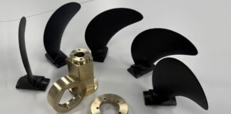 Teignbridge Propellers have enhanced their Clamp on Blade (CoB) propellers with a carbon fibre blade option.
