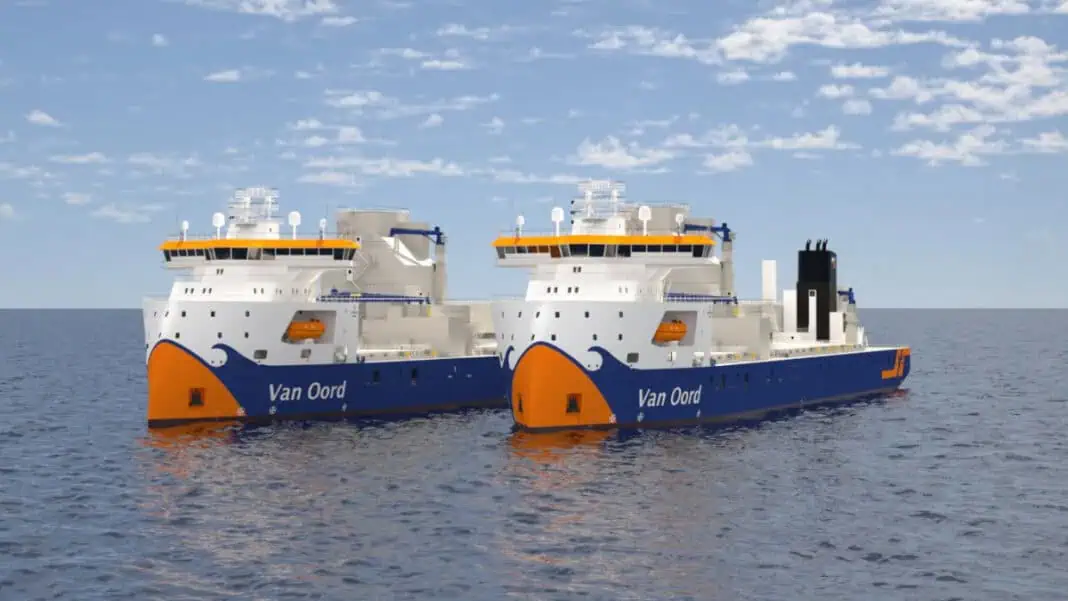 Van Oord, a global leader in offshore energy infrastructure, has ordered two state-of-the-art subsea rock installation (SRI) vessels to strengthen its market position and address the rising demand for offshore energy asset protection. Designed for methanol and biofuel operation, the vessels combine cutting-edge automation, sustainability, and cost efficiency, setting a new benchmark for the industry. The first vessel will enter service in 2028, followed by a second within a year