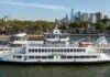 Conrad Shipyard has proudly delivered the Harbor Charger, New York State’s first hybrid-electric public ferry, to The Trust for Governors Island. Designed by Elliott Bay Design Group and built at Conrad’s Morgan City, Louisiana facility, this groundbreaking 1,200-passenger vessel marks a bold step forward in sustainable maritime transportation.