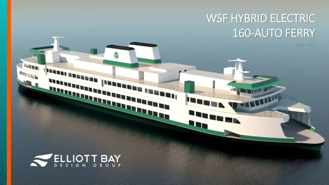 Eastern Shipbuilding Group has received the official Notice to Proceed  from  Washington State Ferries to construct two 160-vehicle hybrid-electric ferries, with an option for a third vessel. This contract marks the first competitive bid for ferry construction in over 25 years for the United States' largest ferry system.