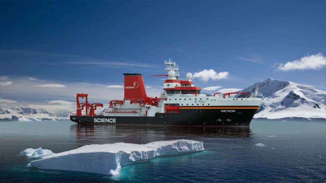 Elomatic, an international consulting and engineering company, has successfully completed the installation of its patented Elogrid™ tunnel thruster technology on the 10,000 GT special purpose research vessel, the METEOR IV, built by with MEYER FASSMER Spezialschiffbau