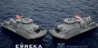 Eureka Naval Craft is seeking to ramp up production of its AIRCAT BENGAL MC warship in Asia after signing an MOU with Singapore shipbuilder Strategic Marine (S) Pte Lt