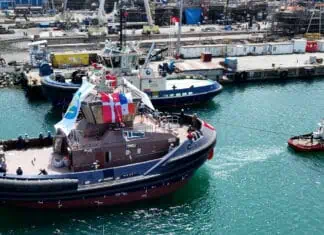 MED MARINE, a leading Turkish shipbuilder specializing in tugboats and workboats, has successfully launched the second TRAktor 2600-Z tugboat for SVITZER, the global leader in towage and marine services. Designed to excel in the challenging conditions of Panama’s high-traffic ports, this vessel underscores MED MARINE’s reputation for precision engineering, rapid delivery, and uncompromising reliability.