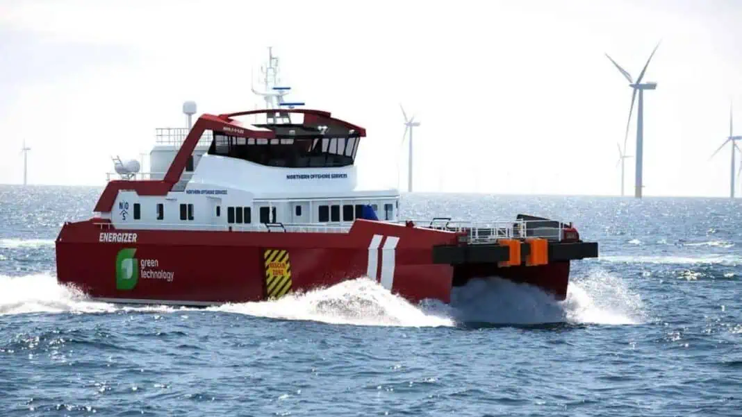 Ørsted has confirmed the logistics setup for the offshore construction of its Hornsea 3 offshore wind farm, marking another major milestone in delivering what will be the world’s largest offshore wind farm once complete. As part of the strategy, a brand-new Service Operating Vessel (SOV), the Esvagt James Blythe, will join the fleet. Currently under construction, the vessel will play a key role in supporting offshore activity and is expected to provide at least 44 long-term jobs on board, contributing to both the project and the wider supply chain.