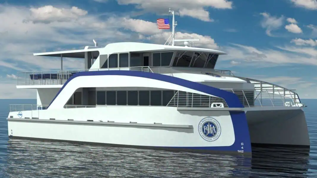 Leading international digital shipbuilder Incat Crowther has been selected by Port Houston in the USA to design a new, state-of-the-art hybrid electric tour vessel for the port’s popular Houston Ship Channel tours. Incat Crowther will partner with Louisiana-based shipbuilder Breaux Brothers on the project, meaning the new vessel will be both designed and constructed in the USA.