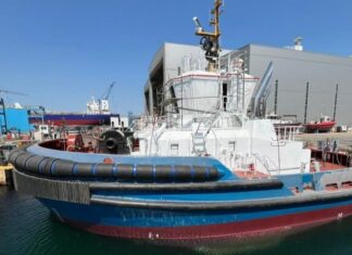 Sanmar Shipyards, a world-leading tug builder, has announced the launch of a new, powerful tug constructed for Ultratug Mexico. The vessel, temporarily named Boğaçay LXXIX, is destined for operations at the strategic Port of Lázaro Cárdenas on Mexico’s Pacific coast.