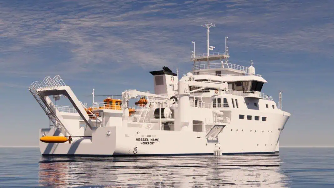 Skipsteknisk, the renowned Norwegian ship design firm, has been awarded a contract by T. Mariotti Shipyard to design a state-of-the-art oceanographic research vessel for Italy’s Institute for Environmental Protection and Research (ISPRA). Based on Skipsteknisk’s proven ST-368 design, the vessel will be tailored to support multidisciplinary research, including oceanography, fisheries studies, ROV operations, and seabed mapping across the Mediterranean Sea