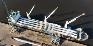 Peel Ports Clydeport has successfully welcomed and handled its largest-ever wind turbines at its King George V Dock facility in Glasgow, a landmark achievement made possible by a recent £3 million investment in critical port infrastructure