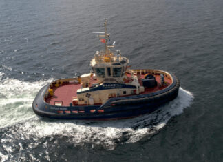 The green transition in Denmark’s maritime sector took an important step forward today as Denmark’s – and Svitzer’s – first electric tugboat was named by Her Majesty Queen Mary at a ceremony in Copenhagen. The new tugboat will carry the name Svitzer Ingrid, as announced by Her Majesty during the naming ceremony, which was attended by more than 100 executives from the Danish maritime industry. Svitzer Ingrid has a battery capacity equivalent to that of 23 modern electric cars and can perform most tasks using electricity, thereby reducing annual CO₂ emissions by 600 to 900 tonnes. “In Svitzer, we have an ambition to become climate neutral by 2040, so today marks an important milestone for us. The electrification of our vessels is a key part of achieving this target. Svitzer Ingrid will operate in the Sound with Helsingborg as its home port, and around 90% of all tasks can be completed using electricity,” said Kasper Friis Nilaus, CEO of Svitzer. Svitzer operates a fleet of over 450 tugboats assisting large tankers, container ships, and cruise vessels safely in and out of ports. Ingrid is Svitzer’s first fully battery-powered tugboat. A second electric tugboat has been ordered for delivery in 2026, and Svitzer is also in the market for additional four electric tugboats. Since 2016, Svitzer has operated four hybrid tugs in Australia. “We would like to make a larger share of our fleet battery-powered, but this depends on ports having the necessary charging infrastructure. We are not there yet, although we see positive progress,” added Kasper Friis Nilaus. “Ultimately, ports will need charging infrastructure similar to that for cars. Shipping companies cannot achieve this on their own. We must work together across our industry, with policymakers and local communities, to develop viable green solutions,” said Kasper Friis Nilaus. Svitzer Ingrid will be recharged using renewable energy supply at the Port of Helsingborg. Facts about Svitzer Ingrid Hybrid vessel with a 1,808 kWh battery, equal to 23 modern electric cars Also fitted with a conventional diesel engine Reduces CO₂ emissions by 600–900 tonnes per year compared to existing Øresund tugs Full charge takes about 3.5 hours; in practice, around one hour of charging is sufficient for operations 90% of tasks can be completed on battery power Length: 25.4 metres, Width: 12.7 metres, Draft: 5.4 metres Bollard pull (BP): 70 tonnes Svitzer vessels in Scandinavia are named after figures from Nordic mythology, and Ingrid is no exception. The name also carries a royal reference to Queen Ingrid. This is the second time that H.M. Queen Mary has named a Svitzer vessel, having previously named Svitzer Marysville in Melbourne, Australia in 2011.
