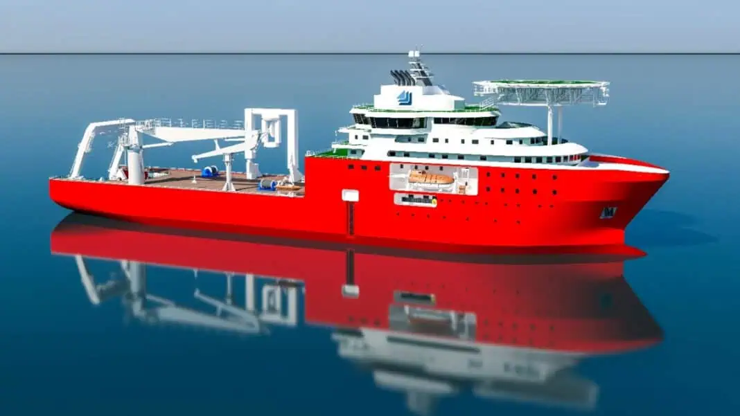 Asso.subsea, a Greek subsea utility contractor specialising in the installation, protection, repair, and support of submarine cables, has officially signed the shipbuilding contract for the construction of the TSV Avra. The next-generation Trenching Support Vessel will set new benchmarks in trenching capability for the floating offshore wind and subsea cable industries, while also establishing higher standards of sustainability in vessel design and operations.