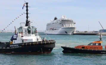 Portland Port marked a milestone occasion with a naming ceremony for two state-of-the-art vessels, the tug Wyke Castle and the pilot boat Silverwell.
