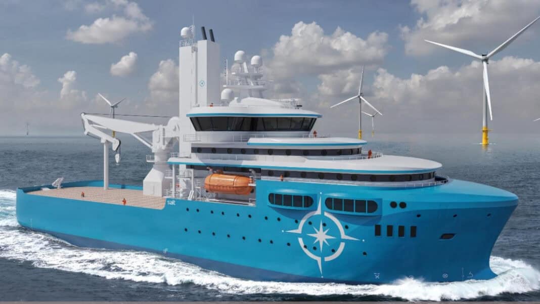 Marco Polo Marine Ltd, a reputable regional integrated marine logistics company, is pleased to announce that it has appointed Salt Ship Design AS, a renowned Norwegian ship designer, to design its next-generation Commissioning Service Operation Vessel (CSOV), known as the CSOV Plus.