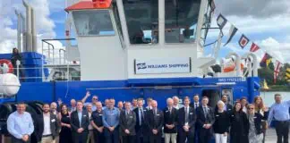 Williams Shipping has officially christened its newest vessel, Willdiscover, at a ceremony held at Millstone Point, Shamrock Quay. Built by renowned Dutch shipbuilder Neptune Marine, Willdiscover is a state-of-the-art multi-purpose vessel