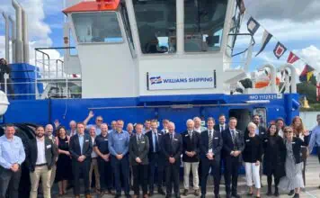 Williams Shipping has officially christened its newest vessel, Willdiscover, at a ceremony held at Millstone Point, Shamrock Quay. Built by renowned Dutch shipbuilder Neptune Marine, Willdiscover is a state-of-the-art multi-purpose vessel
