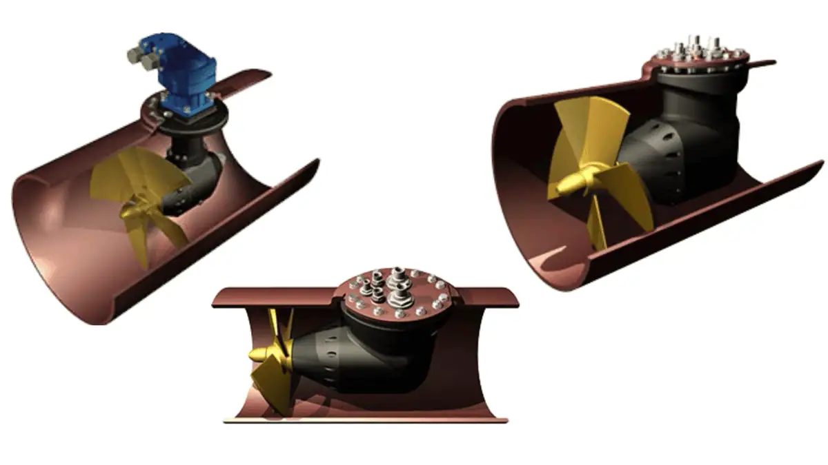 Kort Thrusters The Kort thruster range has evolved in response to customer demand. Our reputation is for provision of impartial advice and effective propulsion packages which have grown to include our range of tunnelthrusters and small azimuthing propulsion units. These are designed for hydraulic drive up to a maximum of 300HP input power.