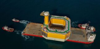 BOA, a leading Norwegian maritime company specializing in offshore, subsea, and heavy-lift solutions, has successfully launched three floating steel platforms for the EOLMED Offshore Wind Project, a pioneering floating wind farm located in the Mediterranean Sea, France.