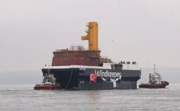 Cemre Shipyard has launched NB1095 Wind King, an innovative SWATH Walk-to-Work Service Operation Vessel (SOV) developed in collaboration with GC Rieber Shipping, WindKeeper, and LMG Marin. The successful launch marks an important milestone in the advancement of offshore wind vessel technology.