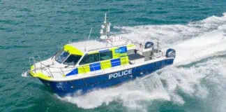 The UK’s Devon & Cornwall Police have taken delivery of Neptune, a powerful 11.5-metre twin-hull catamaran built by RS Marine Group’s Cheetah Marine.