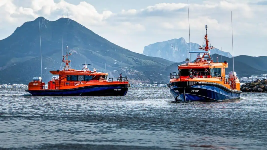 Kewatec, a Finnish shipyard specialising in high-performance aluminium workboats, announce the delivery of two Kewatec Rescue 1700 boats, named VS001 and VS002, to CIVIPOL, an international technical cooperation operator of the French Ministry of the Interior. Both vessels have been officially christened and are now in active service in the Mediterranean Sea, supporting vital humanitarian and civil protection missions.