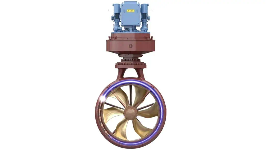 Kongsberg Maritime proudly marks a decade since the launch of its pioneering rim-drive permanent magnet thruster technology, celebrating both its 10th anniversary and almost 100 orders for this groundbreaking propulsion solution. Following extensive trials of the first prototype tunnel thrusters, including installation on the anchor handling vessel Olympic Octopus, the first rim-drive azimuth thruster was introduced in 2015 onboard the Norwegian research vessel RV Gunnerus, representing a significant leap forward in marine propulsion.
