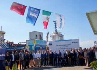 Sanmar Shipyards, Türkiye’s leading tugboat builder, has delivered the RAmparts 2400SX-MKII design tug UT PATZCUARO to Ultratug, a leading towage and offshore services provider operating across Latin America. The handover took place during a special ceremony at Sanmar’s Altinova Shipyard, following the successful completion of closing procedures earlier the same day in Tuzla.