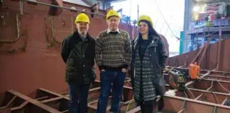 Construction of the new 24-metre monohull Fair Isle ferry is now underway at Parkol Marine Engineering’s Whitby yard, where the first steelwork has been laid to form the vessel’s keel. This milestone signals the start of a build programme expected to take approximately 12 months.