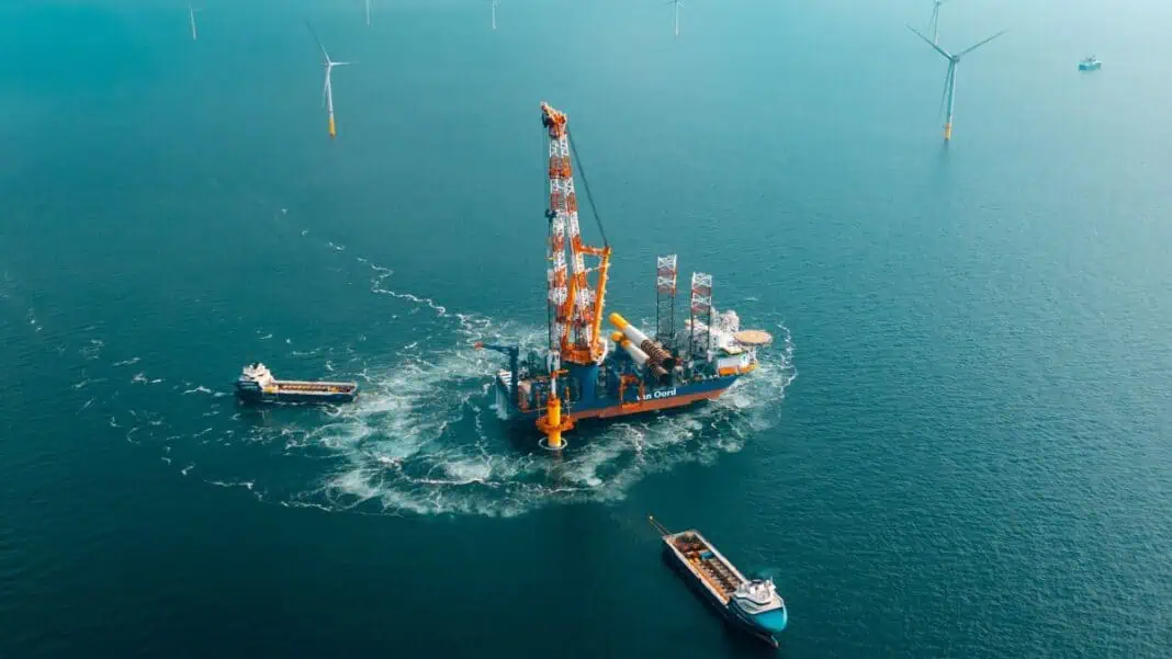 Van Oord’s new offshore wind installation vessel Boreas has successfully completed its first project: the installation of 45 monopiles for Nordseecluster A, the initial phase of the 1.6 GW offshore wind development in the German North Sea.