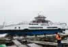 Damen Shipyards Group has achieved a significant milestone in the ongoing construction program for BC Ferries’ Island Class vessels. On 19 November, the Island Class 9, was successfully launched at Damen Shipyards Galati in Romania.