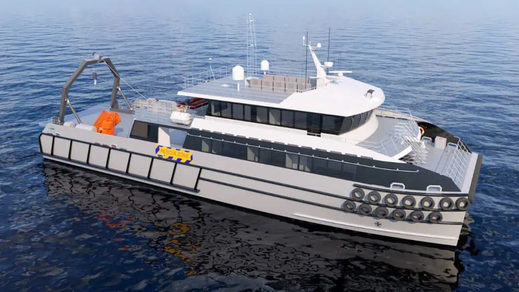 Carpentaria Marine Services, a Northern Australia–based marine services company, has taken a significant step in expanding its service capabilities with the commissioning of a new multi-purpose offshore support vessel designed by Incat Crowther. Construction of the vessel is now underway at Richardson Devine Marine’s shipyard in Hobart, Tasmania.