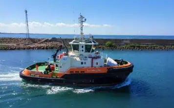 MED MARINE, Turkey’s leading shipbuilder and tug operator, proudly announces the successful delivery of BULLA REGIA, the first vessel in a series of six state-of-the-art RAmparts 2800 ASD tugs being built for Tunisia’s prominent port authority, Office de la Marine Marchande et des Ports (OMMP).