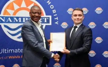 MED MARINE and the Namibian Ports Authority (NAMPORT) have signed a new shipbuilding contract for the delivery of a high-performance TRAktor tug. The contract was formally signed on 28 October 2025 at NAMPORT’s headquarters in Walvis Bay, marking another significant step in MED MARINE’s expanding presence across the African region.