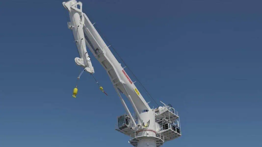 Here’s a reworded version of your text: MacGregor has been awarded a contract to supply its newly developed high-performance, lightweight 165-tonne active heave compensated (AHC) crane for a Construction Support Offshore Vessel currently under construction at Hong Hua Yard in China. The vessel owner, Atlantic Navigation, is set to receive the equipment by the second quarter of 2027, with an option for an additional crane included in the agreement.