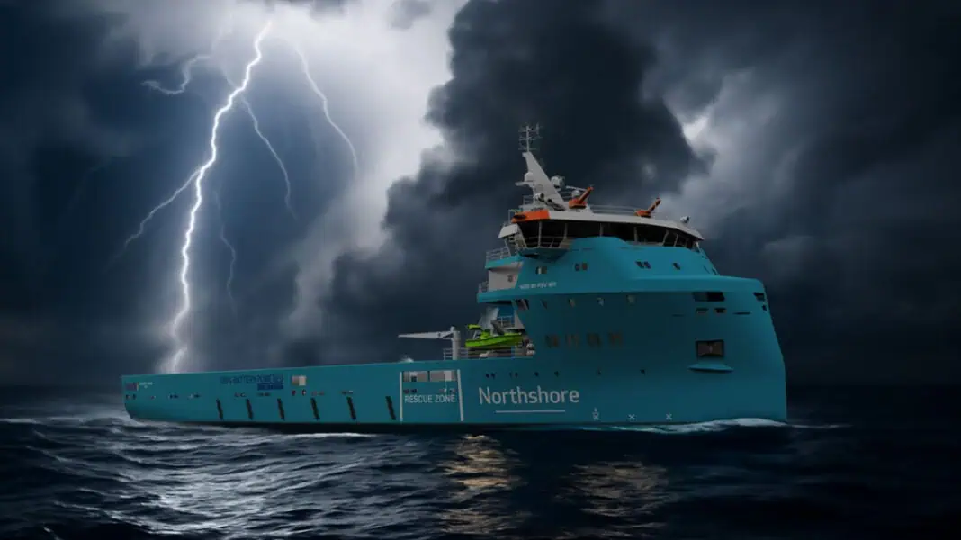 Enova has awarded Northshore and PLUG a total of NOK 253 million to build two battery-electric offshore supply vessels and establish a high-capacity charging facility at Polarbase in Hammerfest.