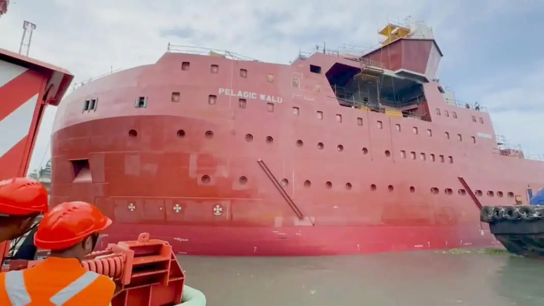 Pelagic Partners has celebrated a key milestone in its commitment to innovation and sustainability with the launch of the Pelagic Walu, a Hybrid Electric, Methanol-Ready Commissioning Service Operation Vessel (CSOV), at Cochin Shipyard Limited in India on 18 October 2025. The launch marks a major step forward for the offshore sector, showcasing a new generation of vessels designed to deliver greater efficiency, reduced environmental impact, and improved comfort for technicians on board.