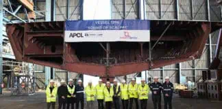 APCL Cammell Laird hosted the official keel-laying ceremony for Western Ferries newest car and passenger ferry, the MV Sound of Scalpay on the 25 November 2025. This milestone marks the formal start of construction on the first of two new vessels commissioned to strengthen the company’s fleet.