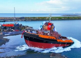 One of Türkiye’s leading shipbuilder and tug operator, MED MARINE has successfully launched the sixth and final RAmparts 2800 series ASD tug, completing the six-vessel fleet programme built for Tunisia’s Office de la Marine Marchande et des Ports (OMMP). The launch ceremony, held in late November at MED MARINE’s Ereğli Shipyard, marks the culmination of this strategically planned construction series.