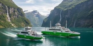 Frydenbø Elmarin, a Norwegian leader in electric and hybrid maritime propulsion systems, has signed an agreement with Vestlandske Trafikk to supply complete propulsion systems for two ferries that will be converted to fully electric operation in the Geirangerfjord.